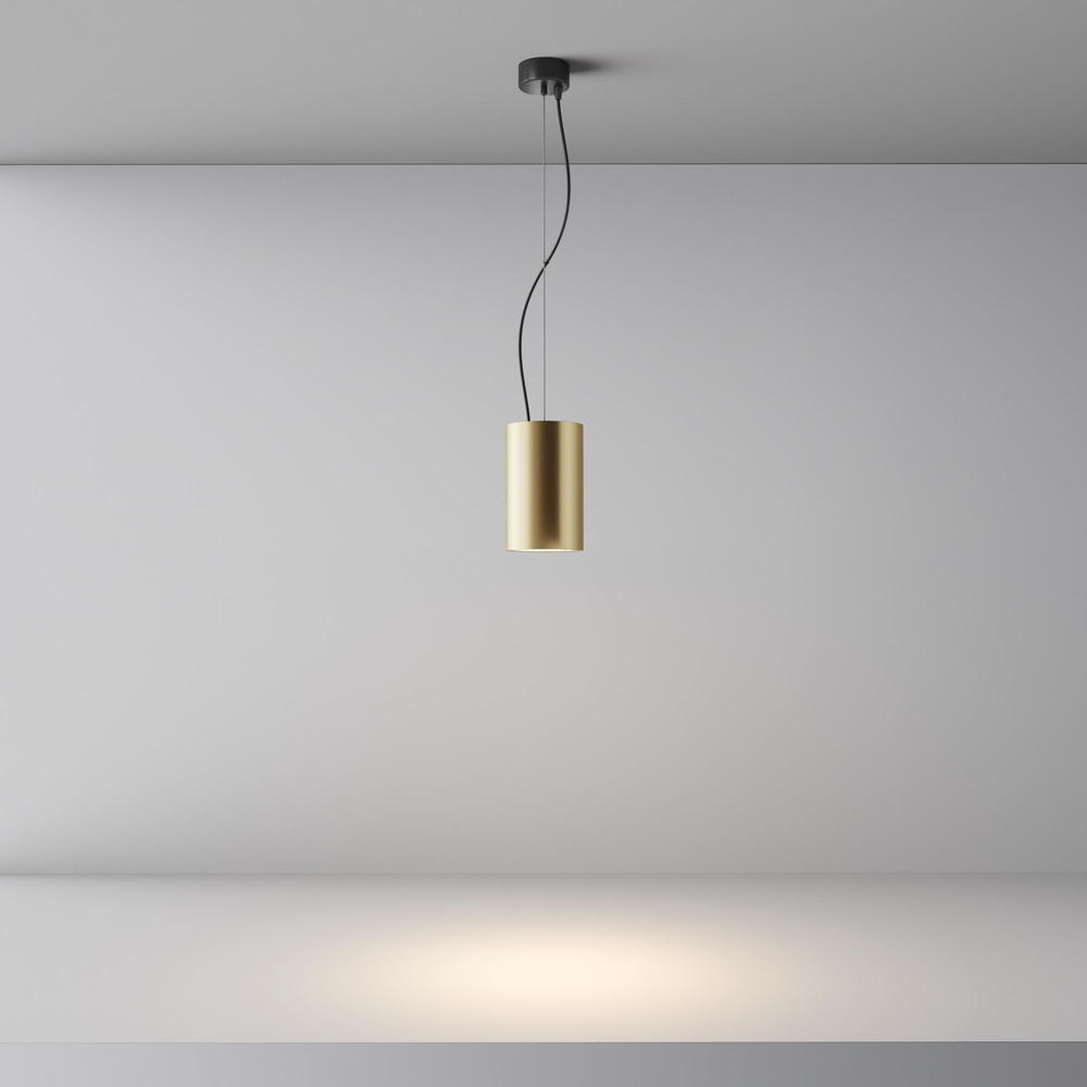 LED Pendelleuchte Efir in Gold-matt 33W 2730lm