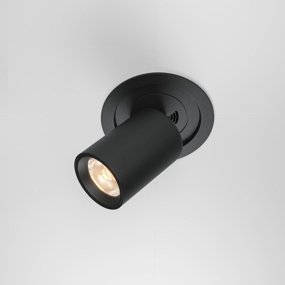 LED Einbauleuchte Hidden in Schwarz 10W 760lm günstig online kaufen