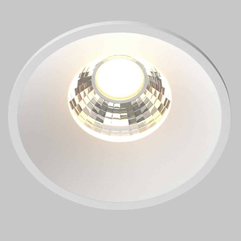 LED Einbauleuchte Round in Weiß 7W 450lm 60mm günstig online kaufen