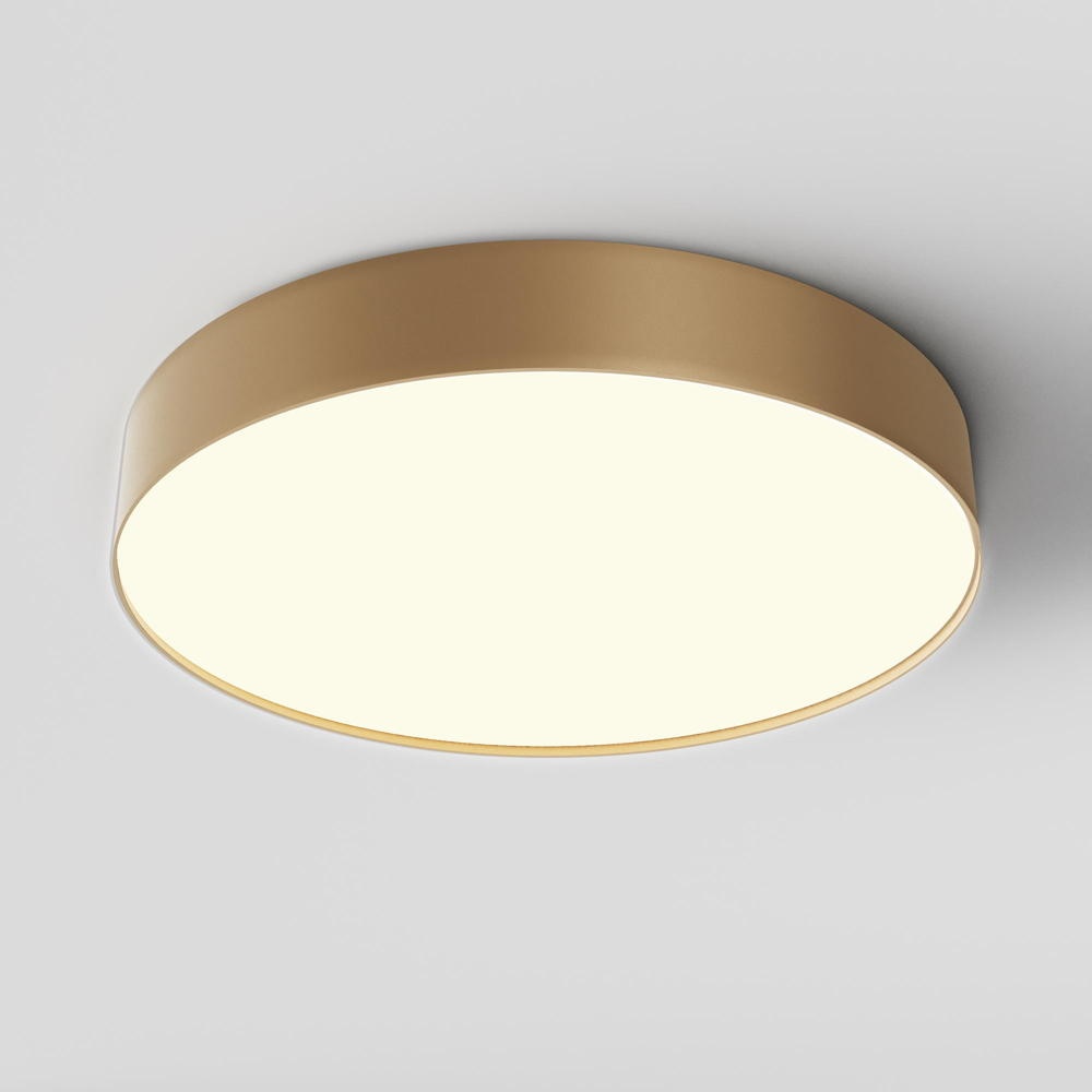 LED Deckenleuchte Zon in Gold-matt 45W 2880lm