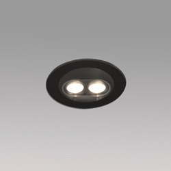 LED Bodeneinbauleuchte Tras in Schwarz-matt und...