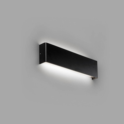 LED Wandleuchte Nash in Schwarz-matt