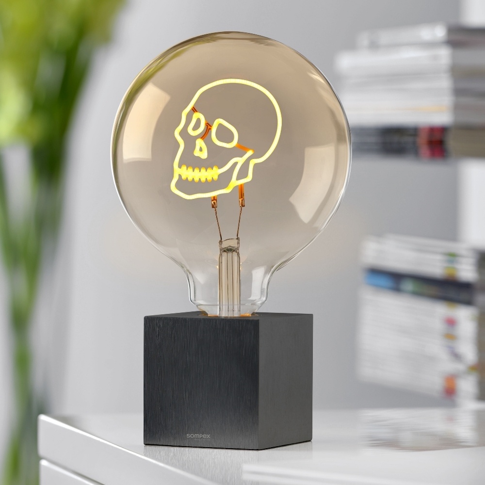 LED Leuchtmittel Totenkopf E27 1,5W 70lm günstig online kaufen