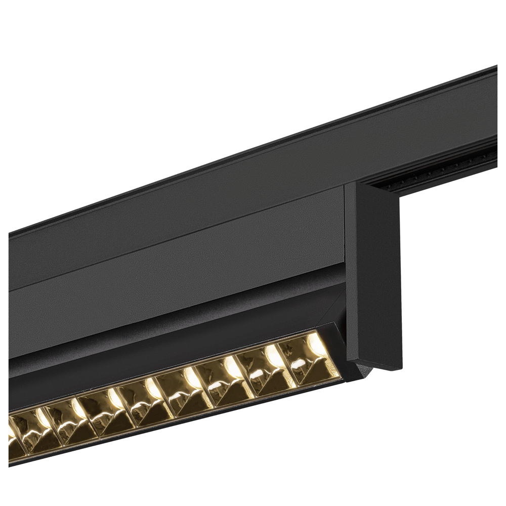 48V LED Schienensystem Spot In-Line 46 in Schwarz 14W 1230lm 3000K günstig online kaufen