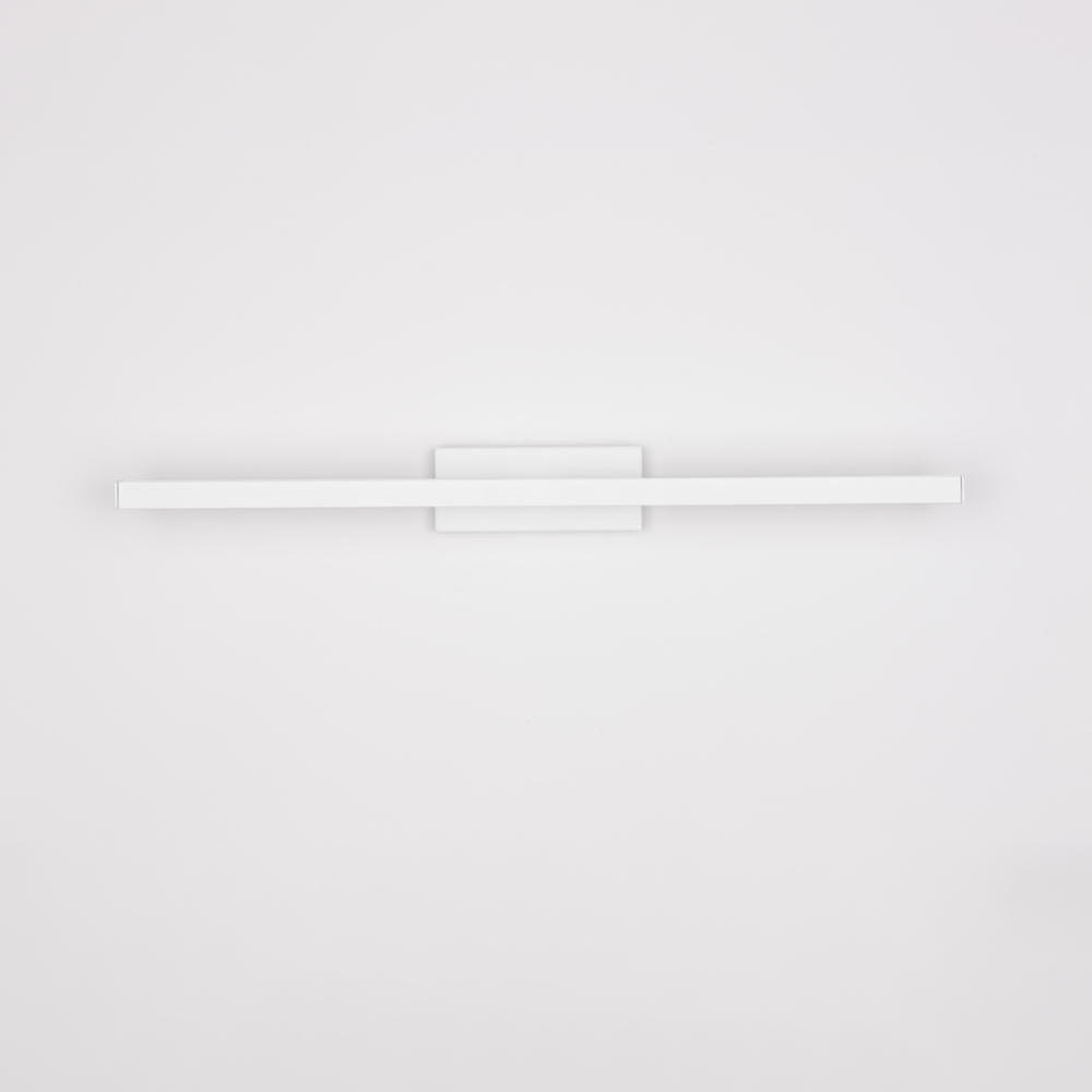 LED Wandleuchte Flat in Weiß 18W 1513lm IP44 günstig online kaufen