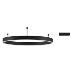LED Deckenleuchte Motif in Schwarz 50W 4166lm