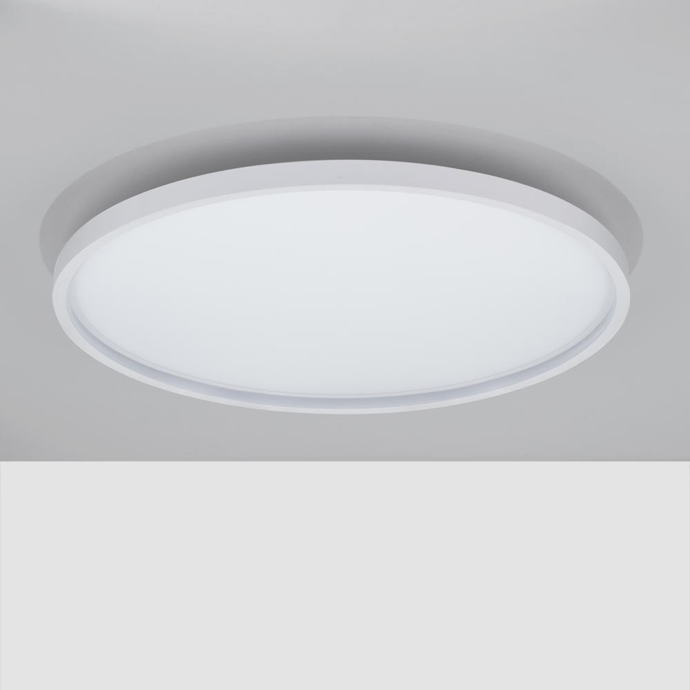 LED Deckenleuchte Chet in Weiß 49W 3136lm günstig online kaufen