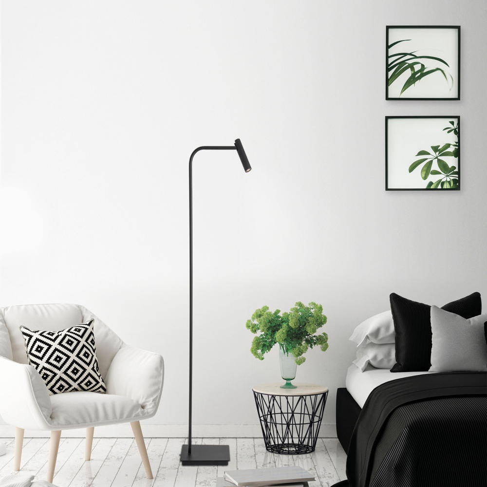 LED Stehleuchte Sicily in Schwarz 3W 190lm günstig online kaufen