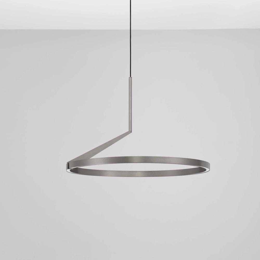 LED Pendelleuchte Tilia in Nickel 31W 2210lm günstig online kaufen