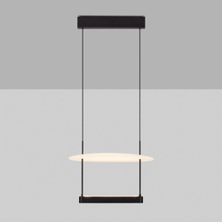 LED Pendelleuchte Diona in Schwarz und Weiß 29W...