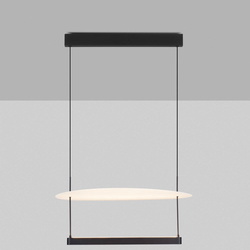 LED Pendelleuchte Diona in Schwarz und Weiß 40W...