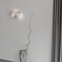 LED Wandleuchte Infinity in Weiß 6W 535lm