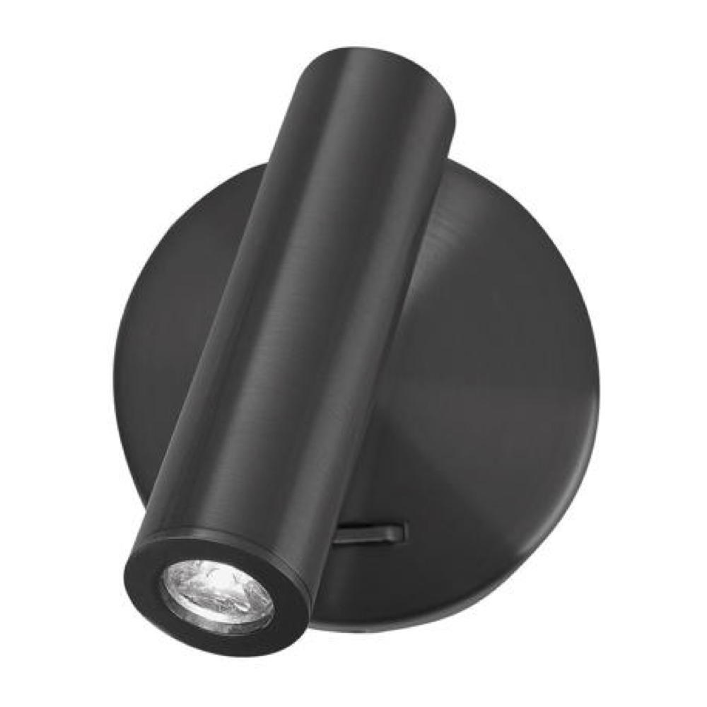 LED Wandleuchte Laredo in Schwarz 3W 190lm günstig online kaufen