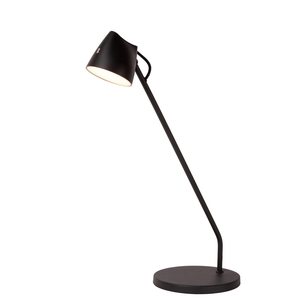 Lucide LED Tischleuchte Milne II in Schwarz 8W 250lm