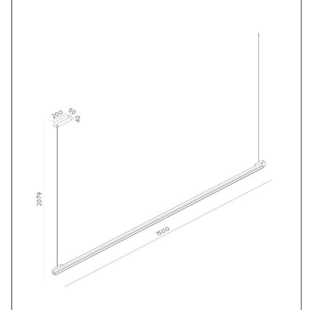 LED Pendelleuchte Braga in Kaffee und Schwarz 36W 2450lm günstig online kaufen