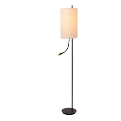 Stehleuchte Magic in Beige und Schwarz E27 inkl. Lesearm