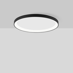 LED Deckenleuchte Pertino in Schwarz