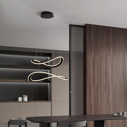LED Pendelleuchte Celestia in Gold