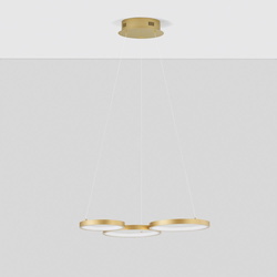 LED Pendelleuchte Magnus in Gold
