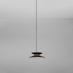 LED Pendelleuchte Morfi in Schwarz und Gold