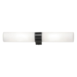 Wandleuchte Corb in Weiß und Schwarz E14 IP44