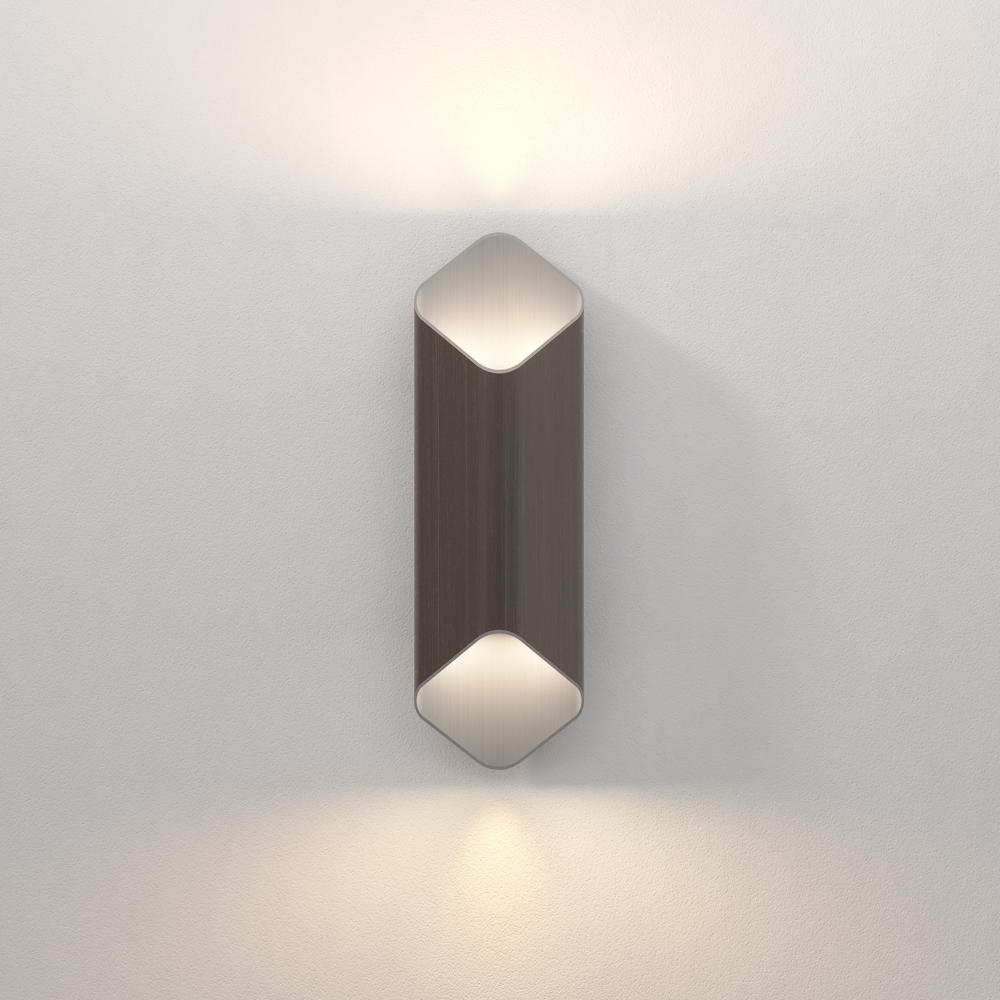 LED Wandleuchte Ako in Bronze 2x 7,95W 531lm günstig online kaufen