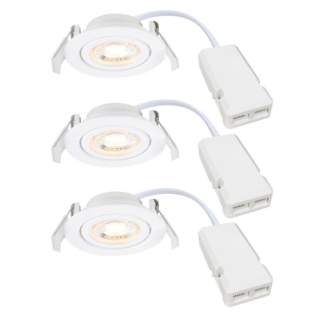 LED Einbauspot Monolo in Weiß-matt 3x 4,8W 1350lm 3er Set günstig online kaufen