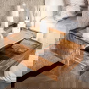 RINGO-Living Nachttisch Arik aus Mangoholz in Natur 190mm