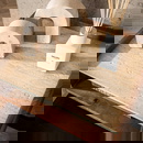 RINGO-Living Nachttisch Arik aus Mangoholz in Natur 300mm