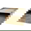 RINGO-Living Nachttisch Arik aus Mangoholz in Natur 300mm