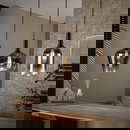 famlights | Pendelleuchte Annett in Rauchglas und Schwarz...