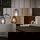 famlights | Pendelleuchte Camille in Rauchglas E27 5-flammig
