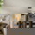famlights | Stehleuchte Dona in Gold-transparent und Schwarz E27 290mm