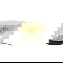famlights | Stehleuchte Dona in Gold-transparent und Schwarz E27 290mm
