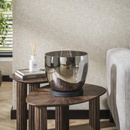famlights | Stehleuchte Dona in Rauchglas und Schwarz E27 290mm