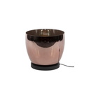 famlights | Stehleuchte Dona in Kupfer-transparent und Schwarz E27 290mm