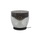 famlights | Stehleuchte Dona in Rauchglas und Schwarz E27 320mm