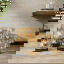 famlights | Stehleuchte Dona in Gold-transparent und Schwarz E27 480mm