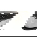 famlights | Stehleuchte Dona in Rauchglas und Schwarz E27 480mm