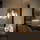 famlights | Pendelleuchte Eloise in Gold-transparent und Schwarz E27