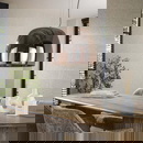 famlights | Pendelleuchte Eloise in Kupfer und Schwarz E27