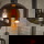 famlights | Pendelleuchte Fips in Braun E27 7-flammig