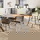 RINGO-Living Barhocker Britta aus Stoff in Braun
