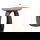 RINGO-Living Beistelltisch Florent aus Akazienholz in Natur-dunkel 560mm
