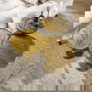 RINGO-Living Beistelltisch Kahiau aus Glas in Gold 500mm