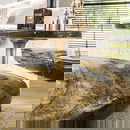 RINGO-Living Beistelltisch Kahiau aus Glas in Gold 500mm