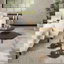 RINGO-Living Beistelltisch Kahiau aus Glas in Gold 500mm