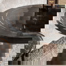 RINGO-Living Beistelltisch Kahiau I aus Glas in Kupfer-antik 600mm