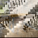 RINGO-Living Barhocker Luca aus Stoff in Boucle Taupe