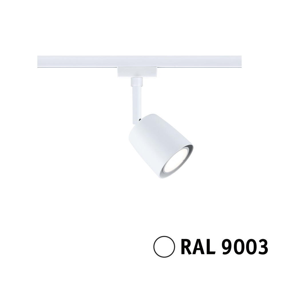 Paulmann Urail Cover Wohnzimmer Flur Schlafzimmer modern Signalweiß Metall Kunststoff GU10 1-flammig